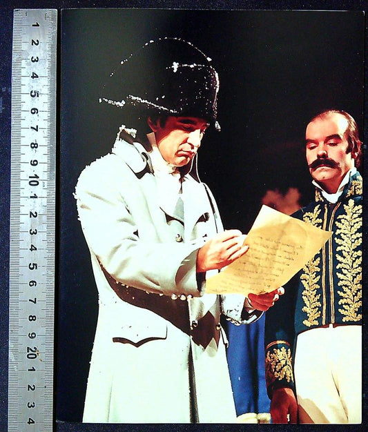 Photo Serge Lama Napoléon – Vintage – Memorabilia – Scène de théâtre