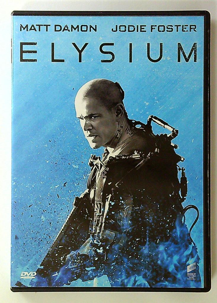 elysium Dvd Matt Damon Jodie Foster film science-fiction