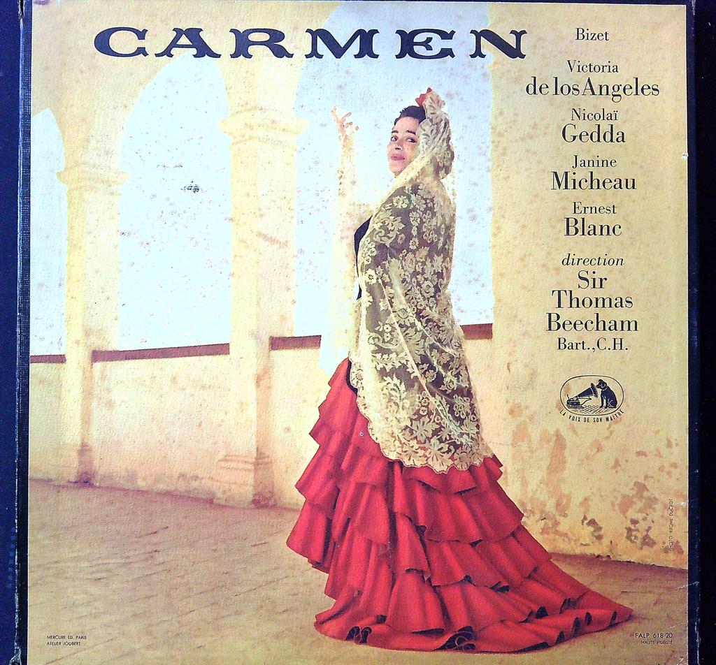 Coffret Vinyles – Bizet Carmen – Musique – Opéra 1959