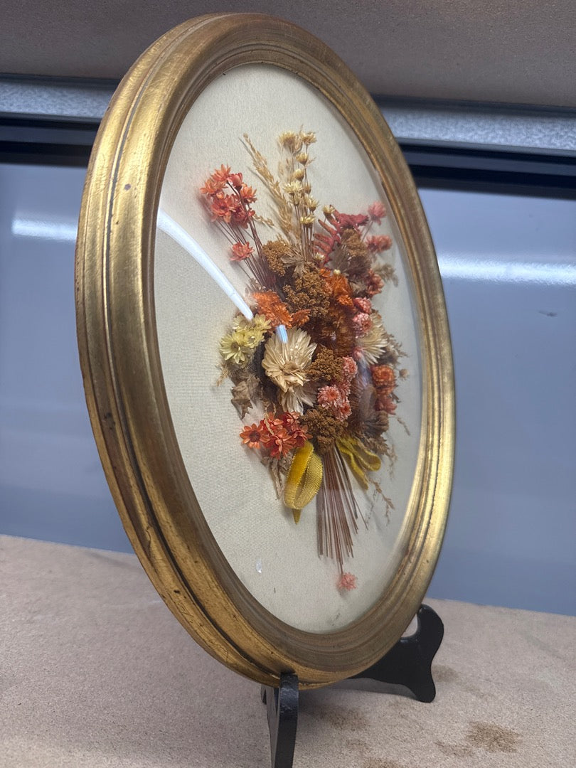 Cadre Bombé herbier – Anne Marie France – Décoration murale