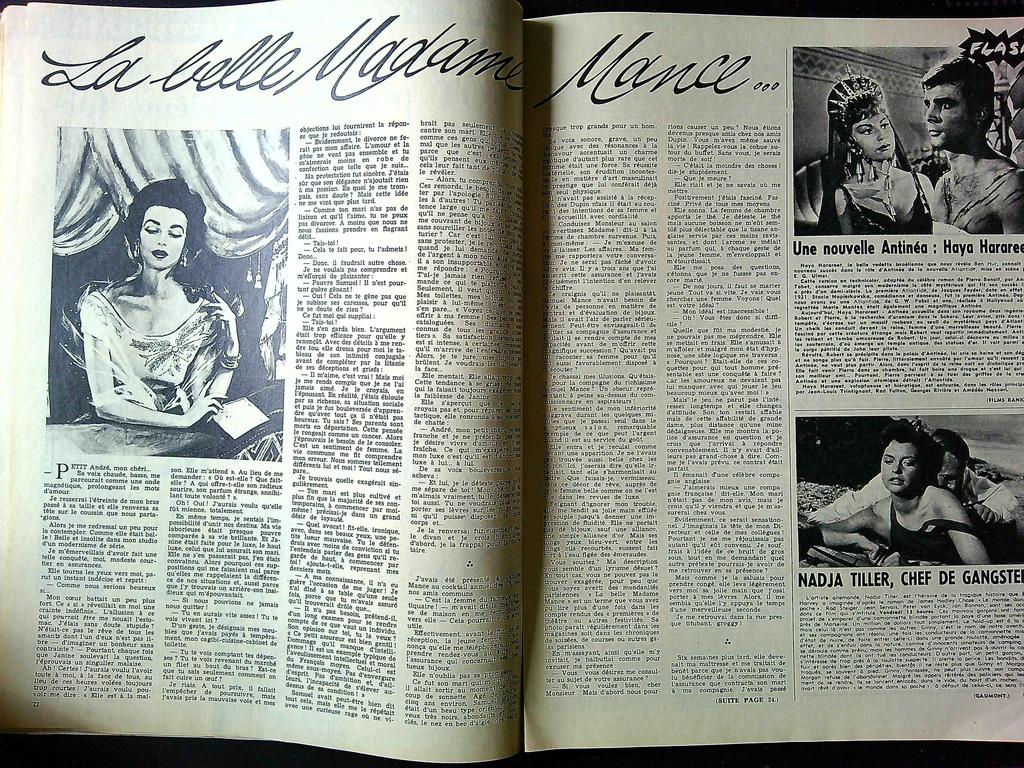 Magazine Festival – N° 639 – Cinéma – Édition 1962