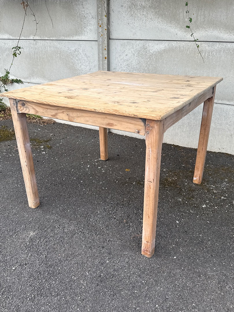 Table de ferme – Vintage – Table – Bois brut rustique