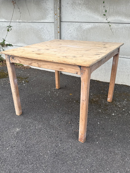 Table de ferme – Vintage – Table – Bois brut rustique