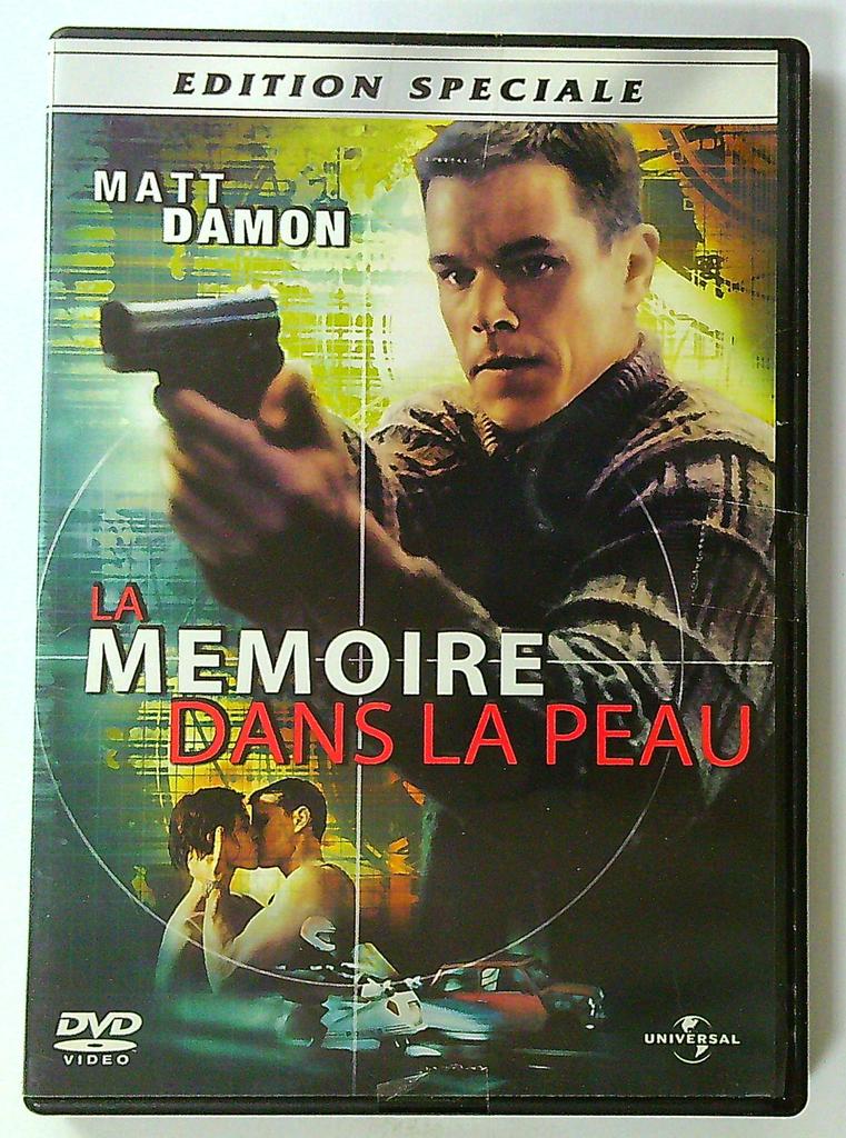 Dvd La Mémoire dans la peau Edition Spéciale Matt Damon