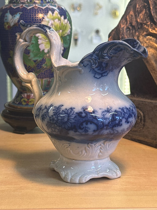 Pichet – Flow Blue – Vaisselle – Décor floral bleu