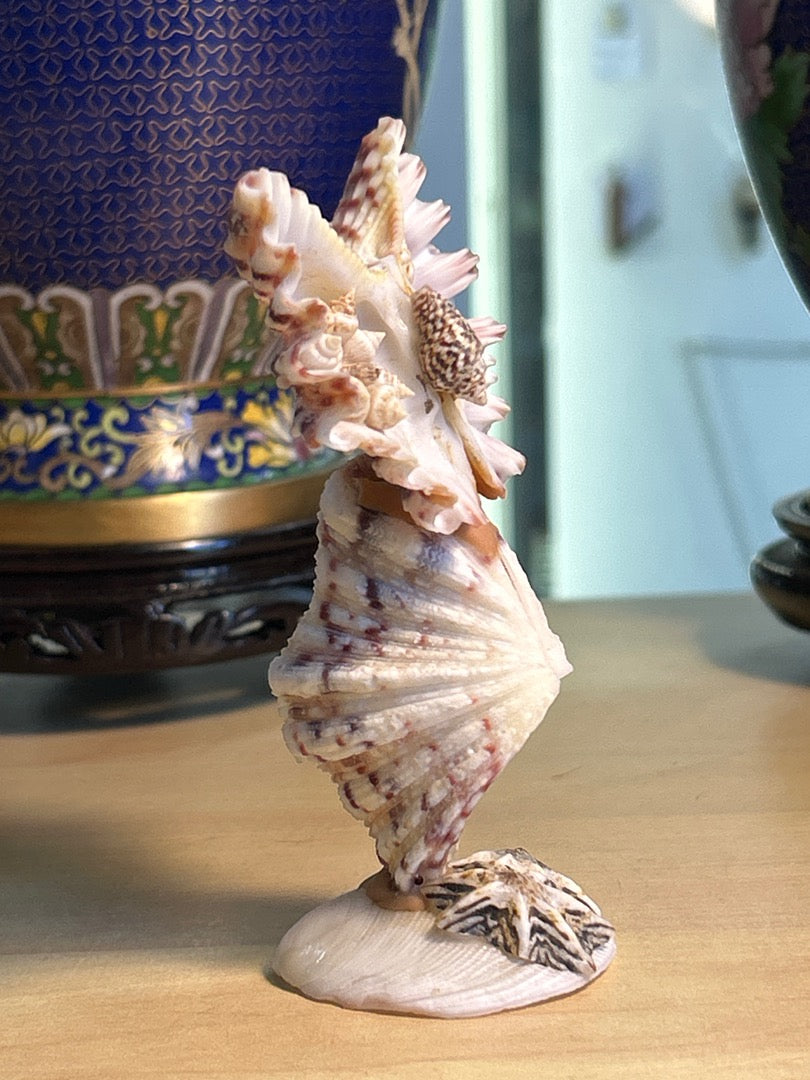 Figurine Chouette / Hibou coquillages