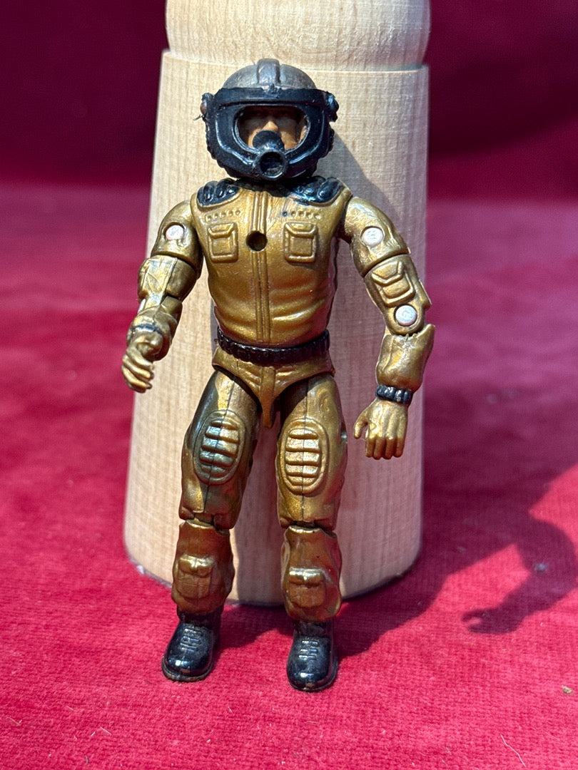Figurine Gold Pilot American Defense par Remco 1986