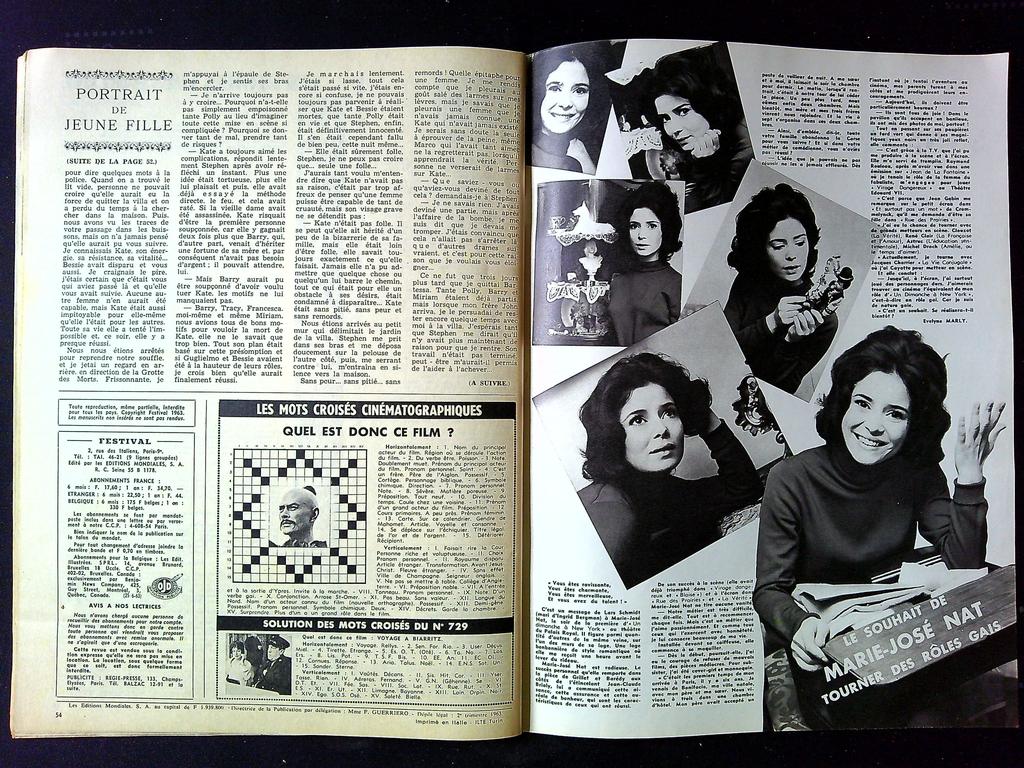 Magazine Festival N° 730 – Cinéma – Elga Andersen vintage
