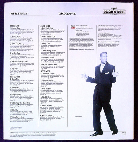 Vinyle Time Life Music 1958 Still Rockin' bleu