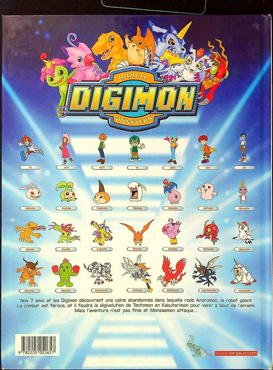 Bd – Digimon – Livre enfant – Robots en colère