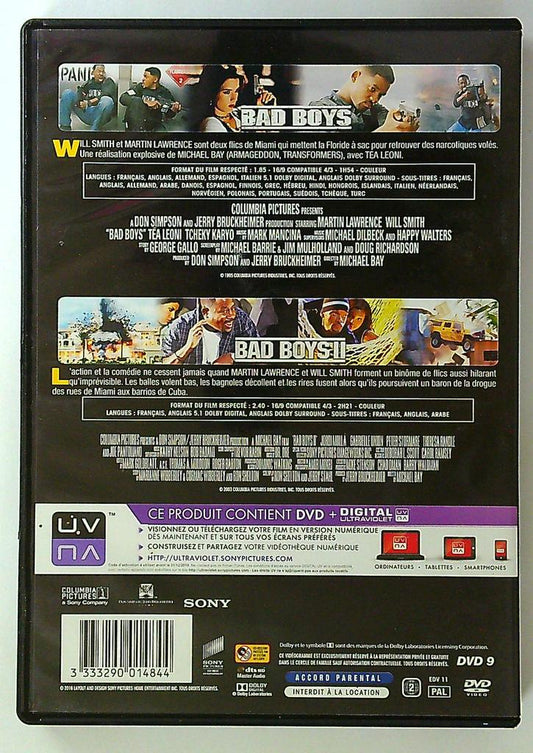Coffret 2 Dvd Bad Boys I & Ii Martin Lawrence Will Smith