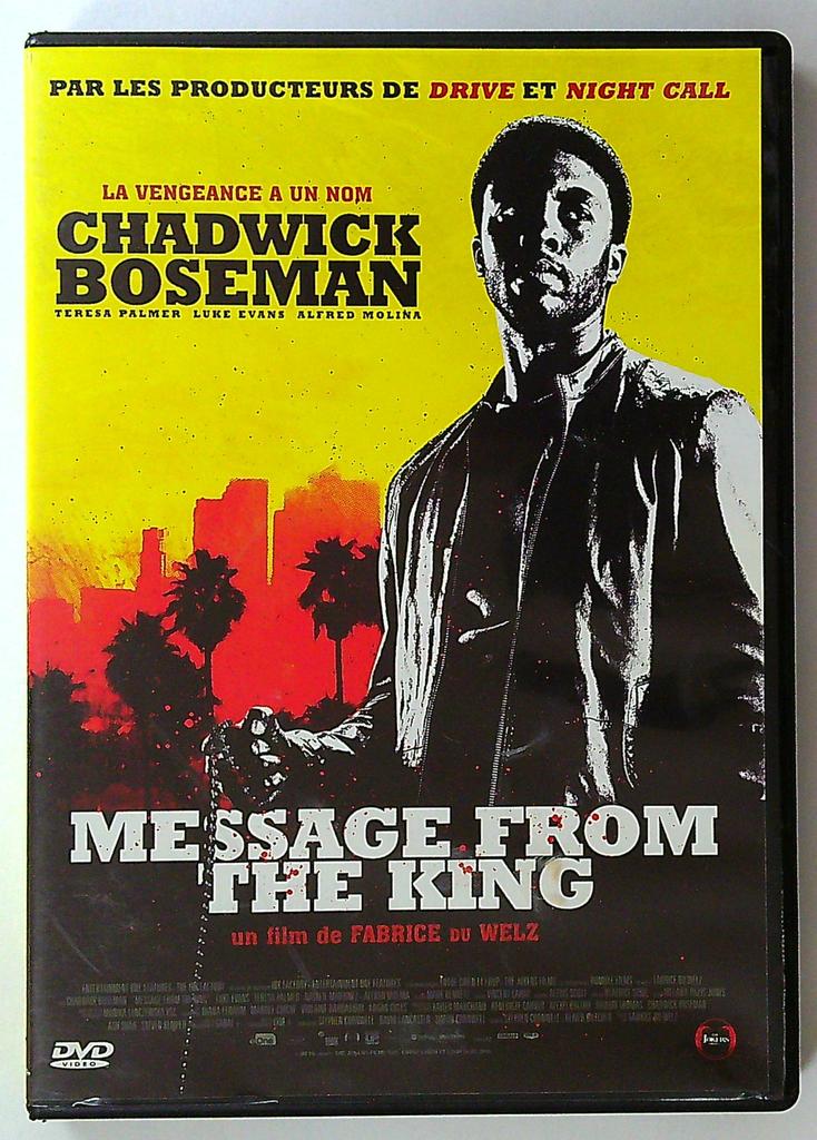 Dvd Message from the King avec Chadwick Boseman