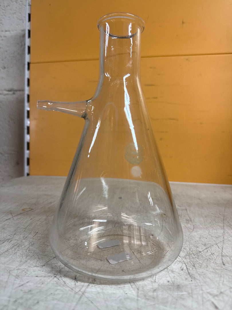 Fiole à vide – Pyrex 1000 – Décoration – En verre transparent