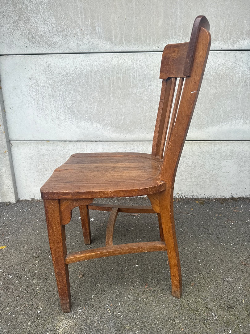 Chaise – Vintage – Mobilier – En bois style bistrot Usa, circa 1900