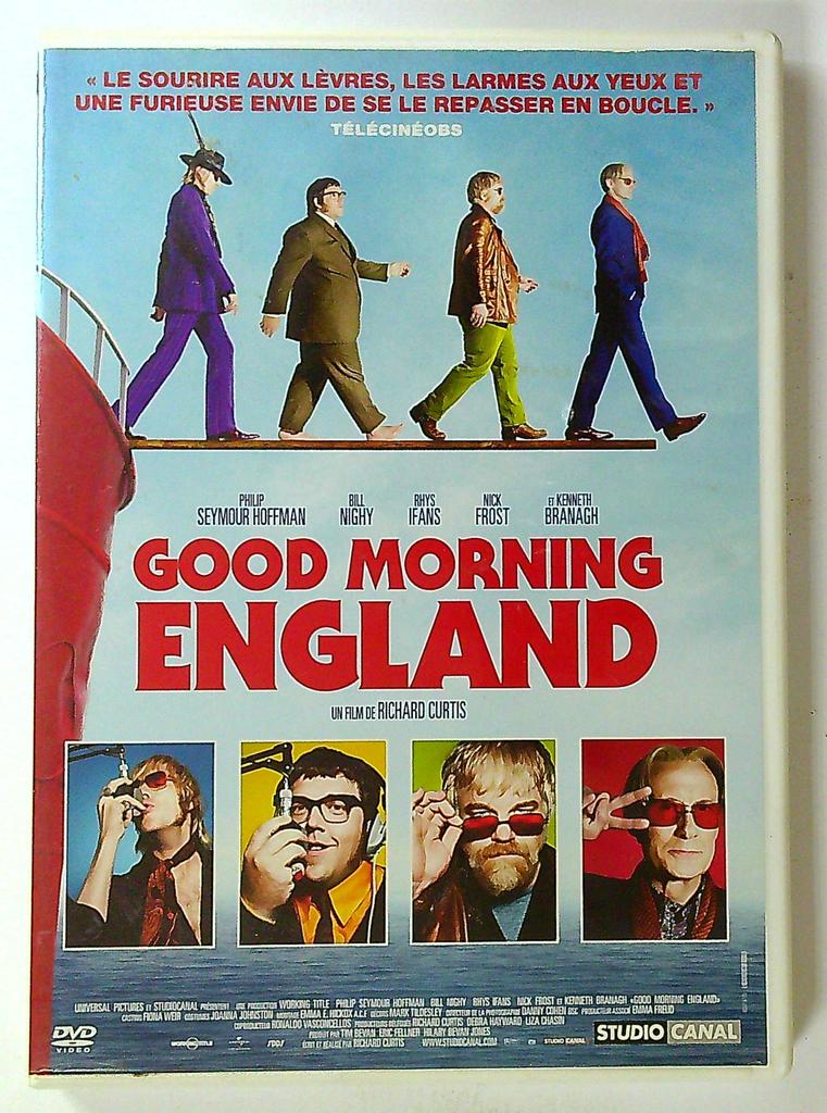 dvd Good Morning England - Film Richard Curtis