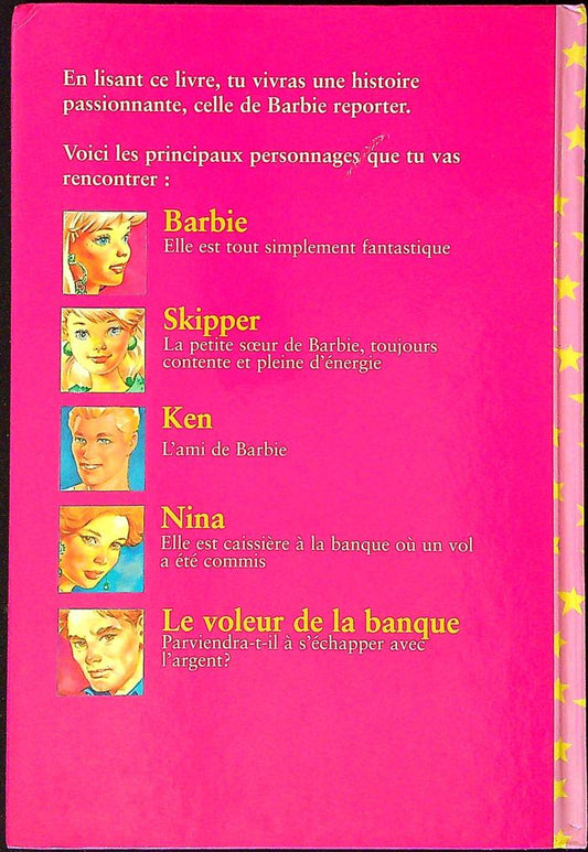 Livre – Barbie reporter 2 – Livre enfant – Vintage 1996