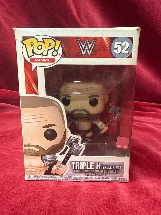 Figurine Pop Triple H Skull King Wwe Funko 52