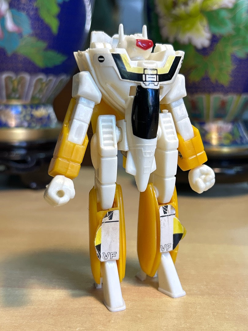 Figurine robot transformable vintage Macross Bandai