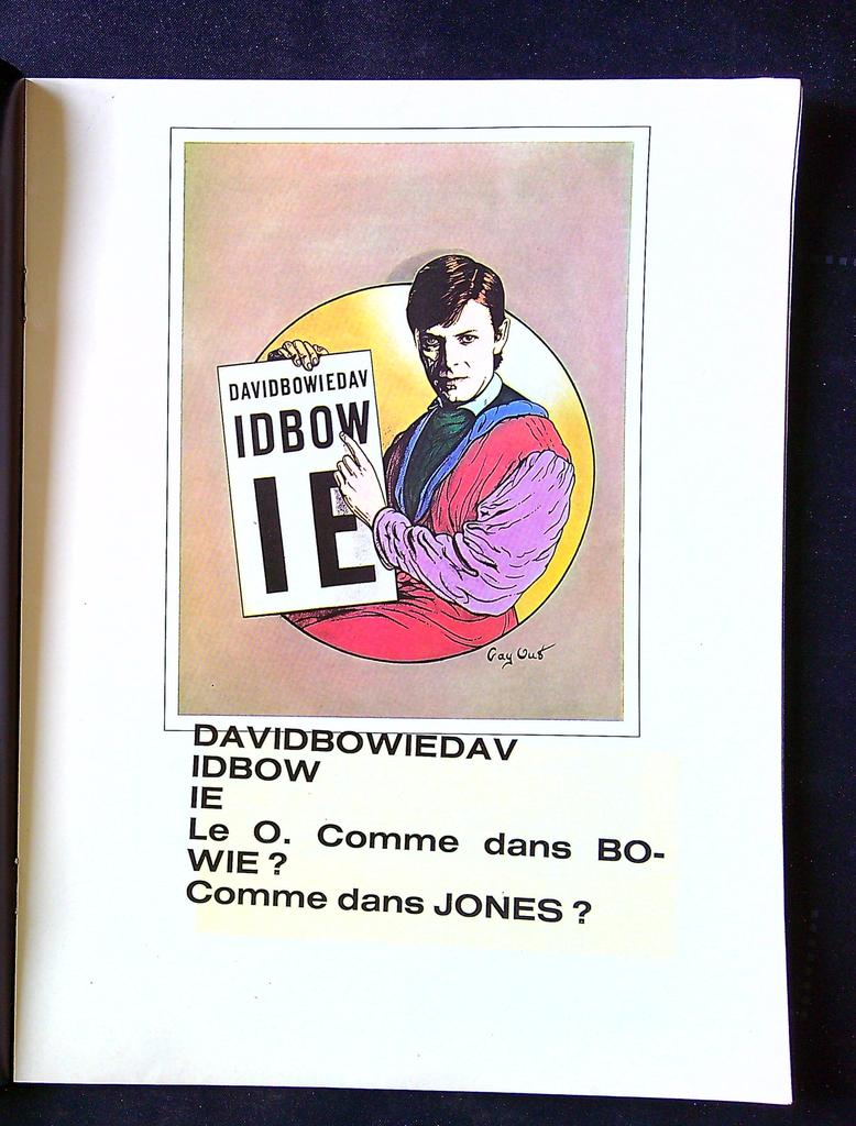 Magazine – Rock & Folk N°189 – Culture – David Bowie Octobre 1982