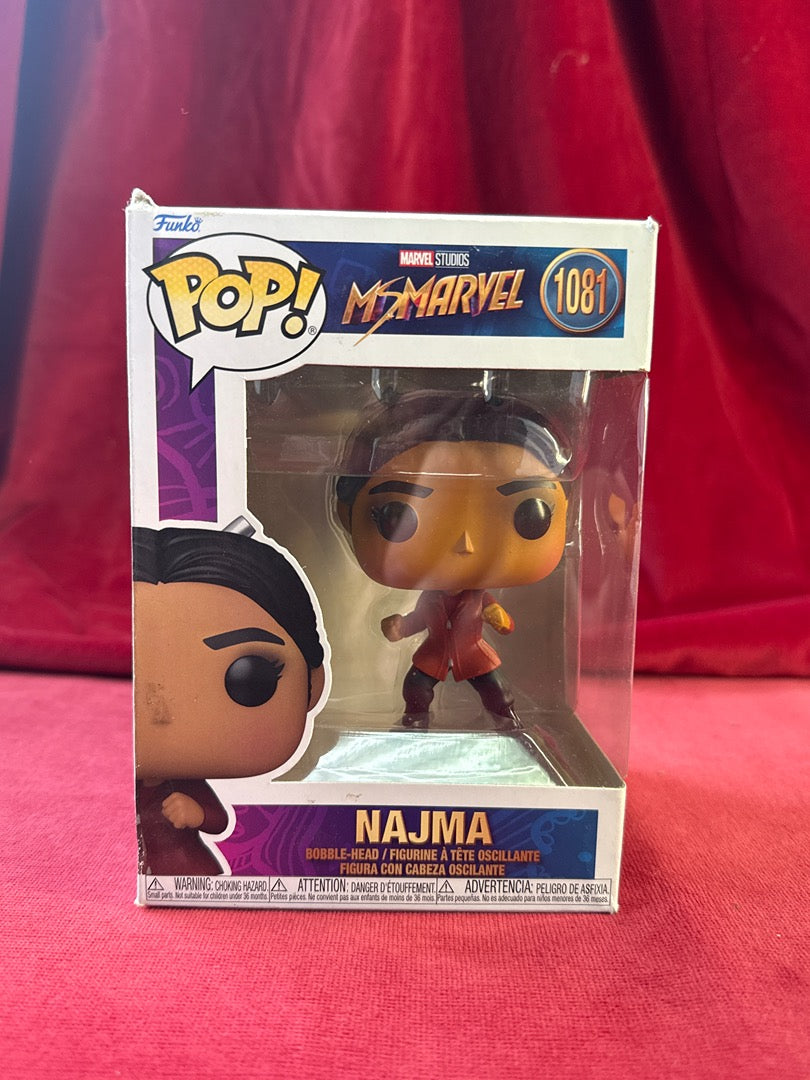 Figurine Pop Najma Ms Marvel Funko 1081