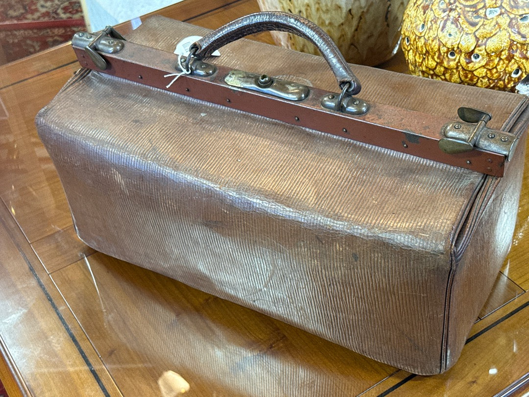 Sac de médecin – Vintage – Bagagerie – Cuir marron