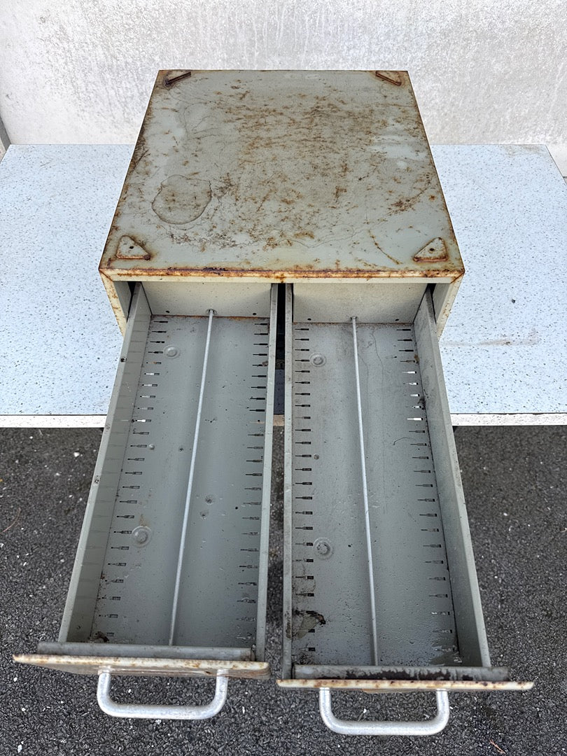 Organiseur de bureau – Vintage – Métal industriel
