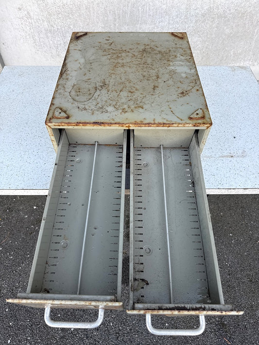 Organiseur de bureau – Vintage – Métal industriel