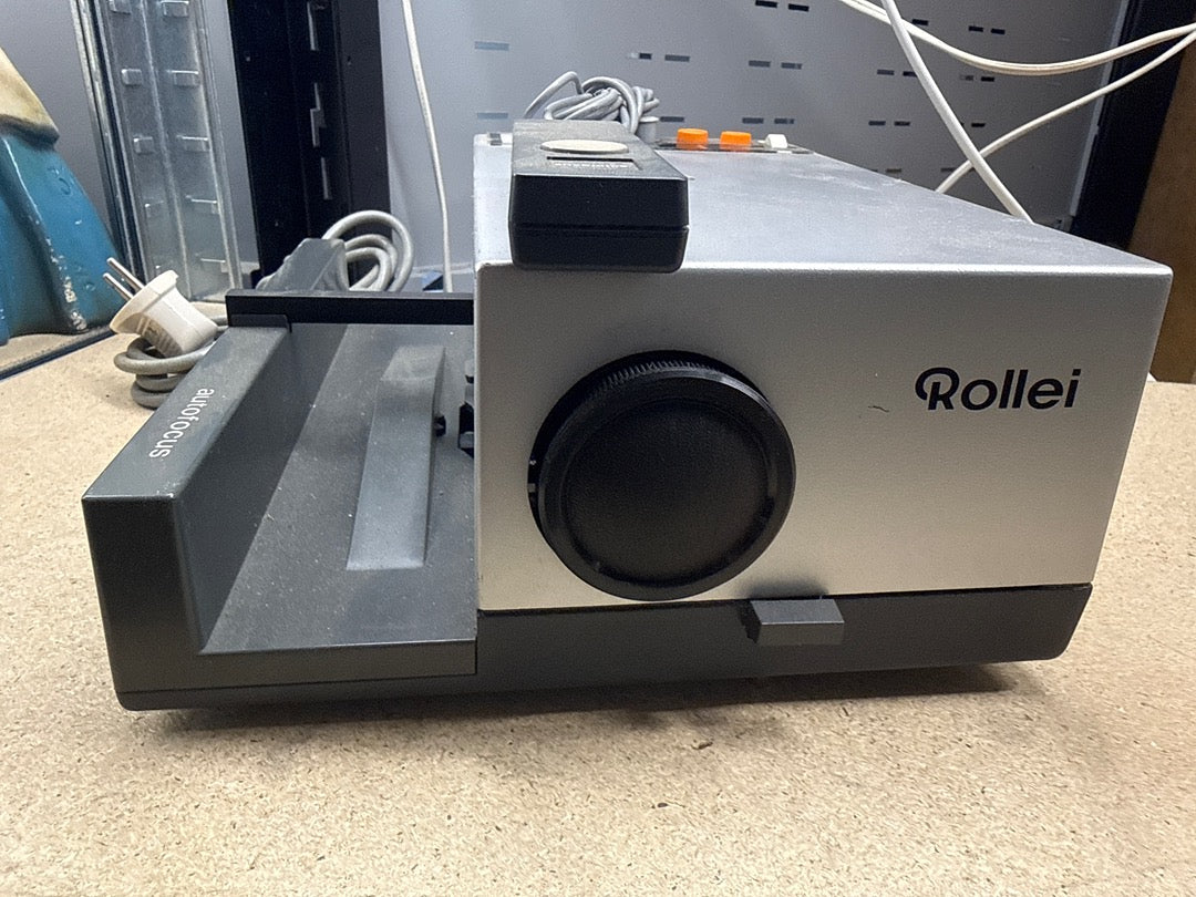 Projecteur diapositives – Rollei P350af – Appareils photo et accessoires – Vintage argenté autofocus