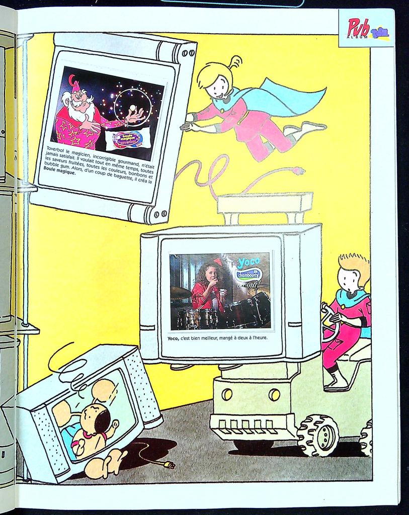 Album de collection Pub Album Tf1 1988 Bon état complet sauf vignette n 82