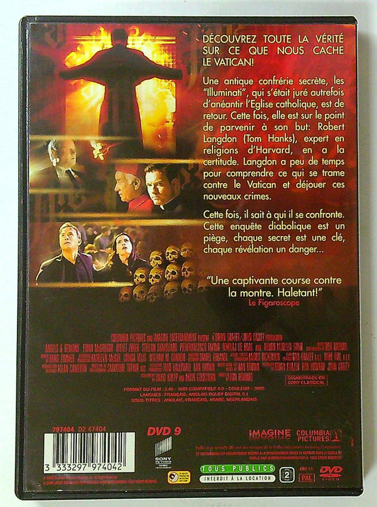 Dvd Anges & Démons Version Longue Tom Hanks