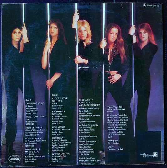 Vinyle Lp The Runaways Queens of Noise