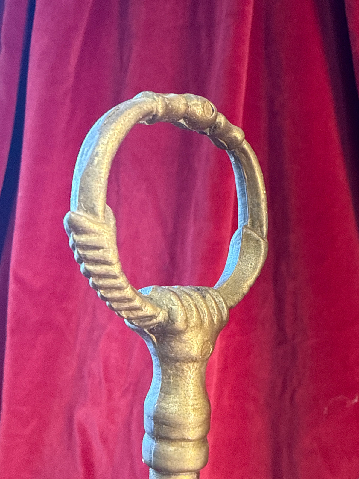 Lampe de bureau col de cygne en métal doré, sans tulipe