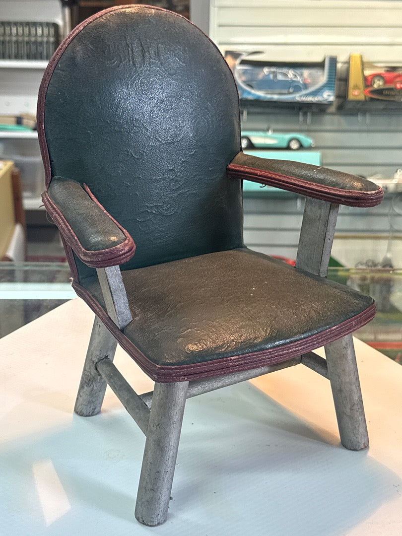 Fauteuil de poupee - Vintage - Jouet - Bois et simili