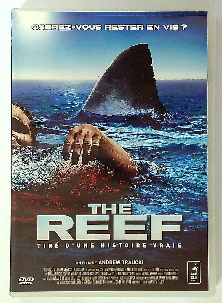Dvd The Reef - Film de requin Andrew Traucki