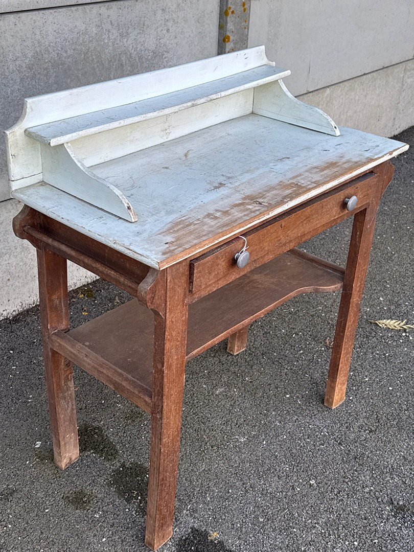 Bureau d’écolier – Bois – Mobilier – Vintage charme