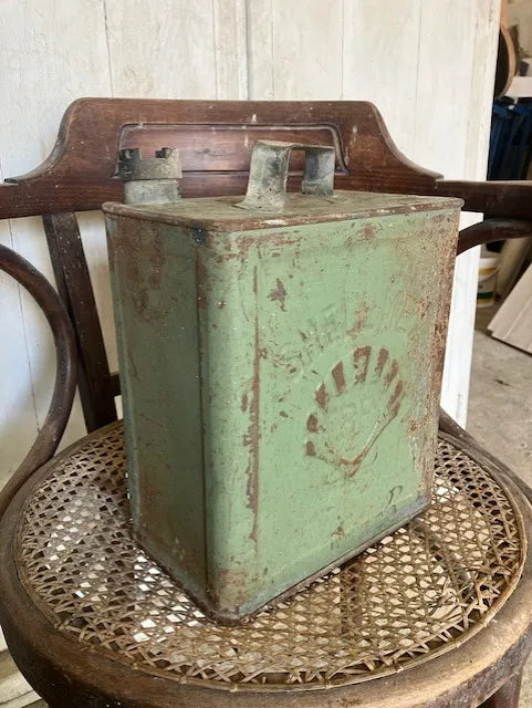 Ancien Bidon D'essence Shell Mex Bp Ltd