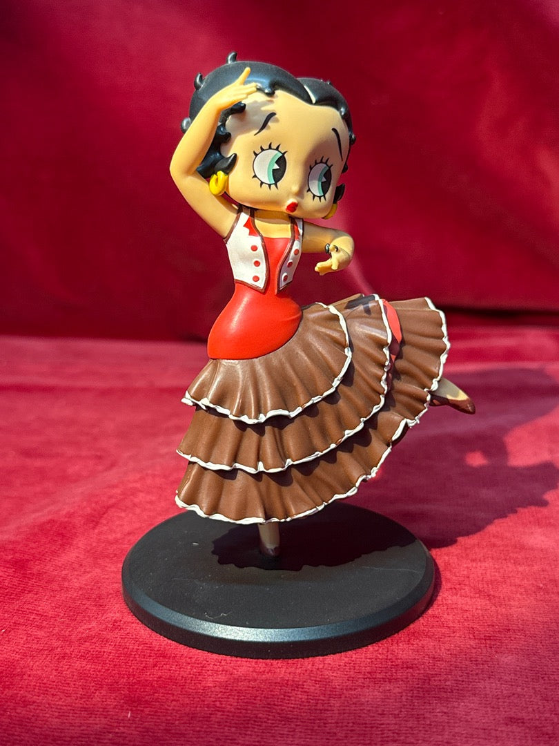 Figurine Betty Boop danseuse flamenco Fleischer Studios