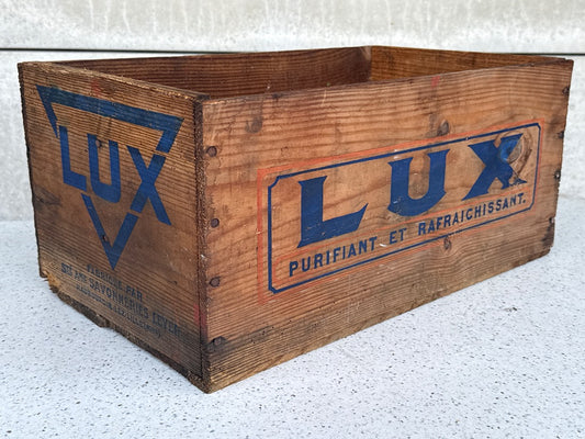Caisse en bois Lux – Décoration – Vintage