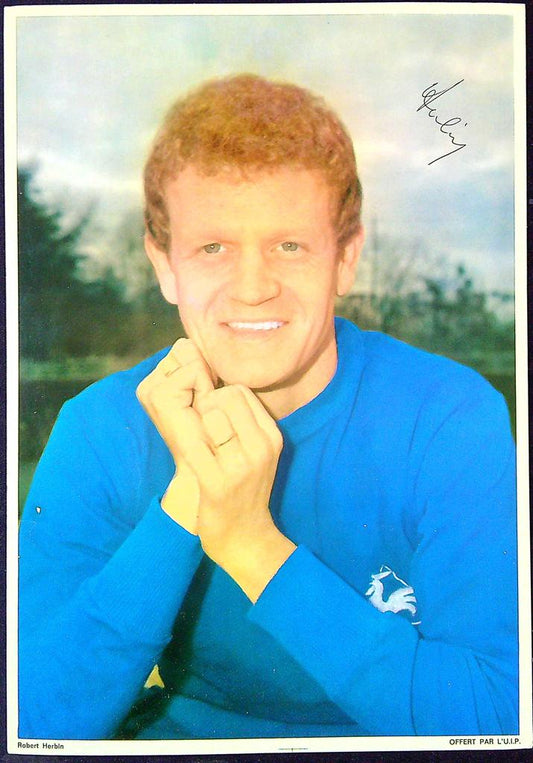 Carte de collection – Robert Herbin Caltex – Memorabilia – As Saint-etienne