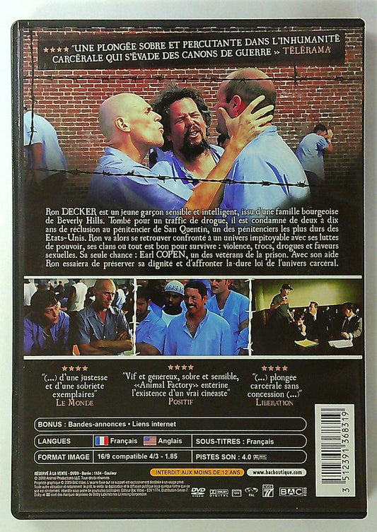 Dvd Animal Factory - Film de Steve Buscemi