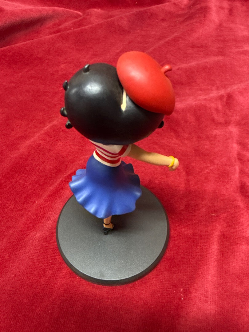 Figurine Betty Boop marinière béret rouge Fleischer Studios