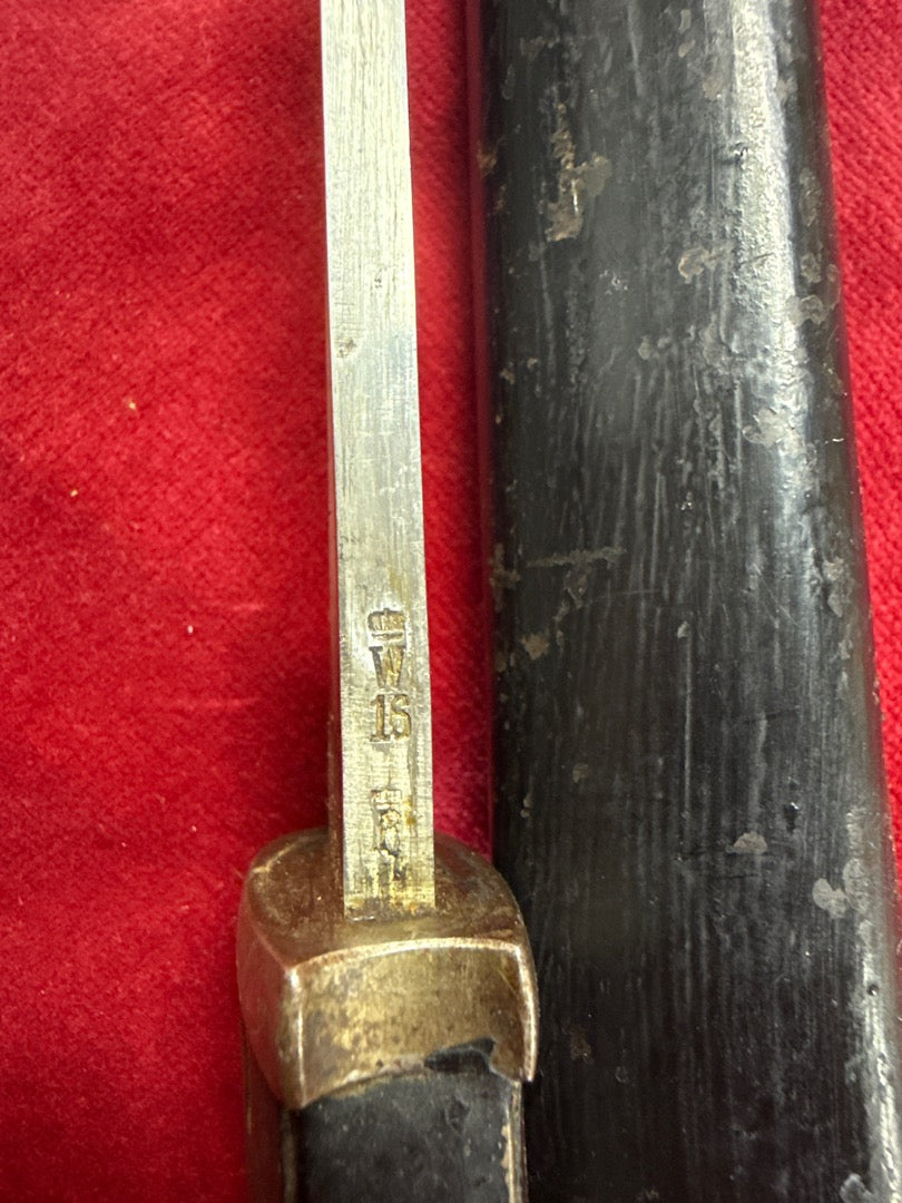 Baïonnette Gebr. Hartkopf Solingen – Ancien modèle militaire