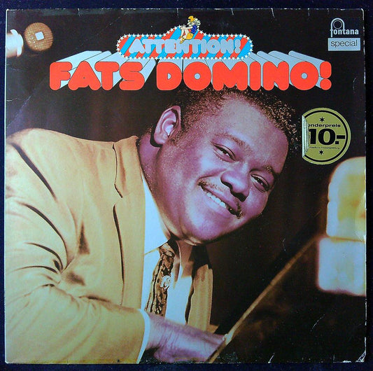 Vinyle Fats Domino Attention! Fontana Special