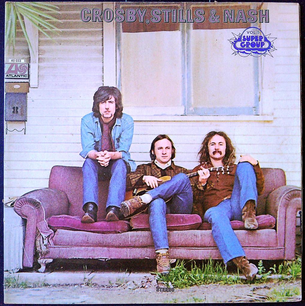 Vinyle Lp Crosby Stills And Nash Atlantic 1969