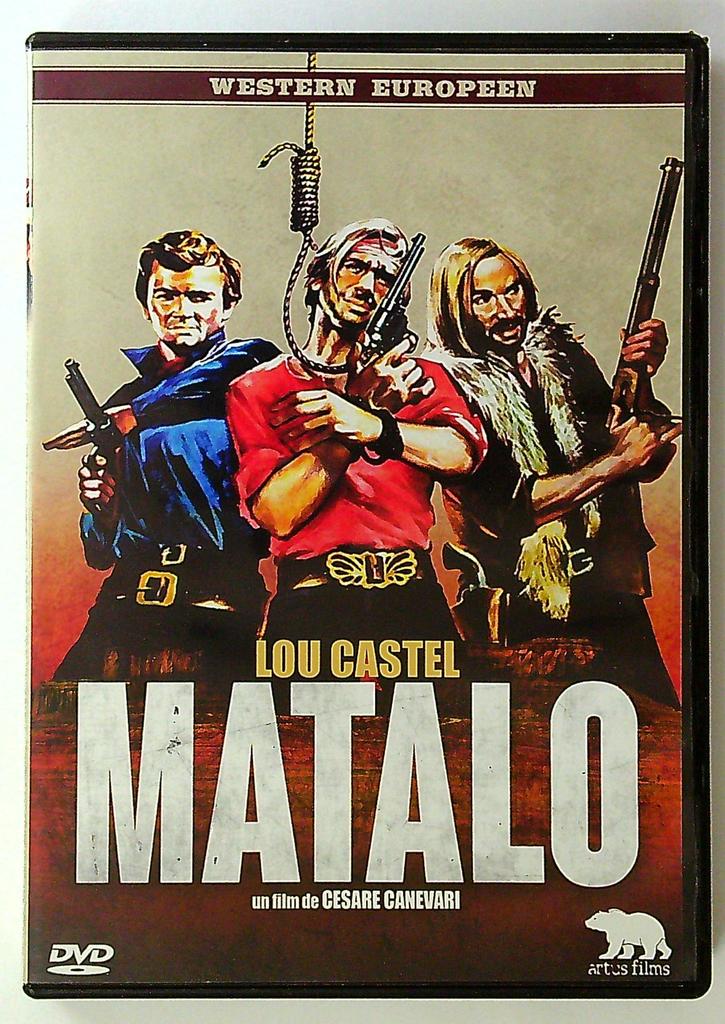 Dvd Matalo Artus Films Western Européen Lou Castel