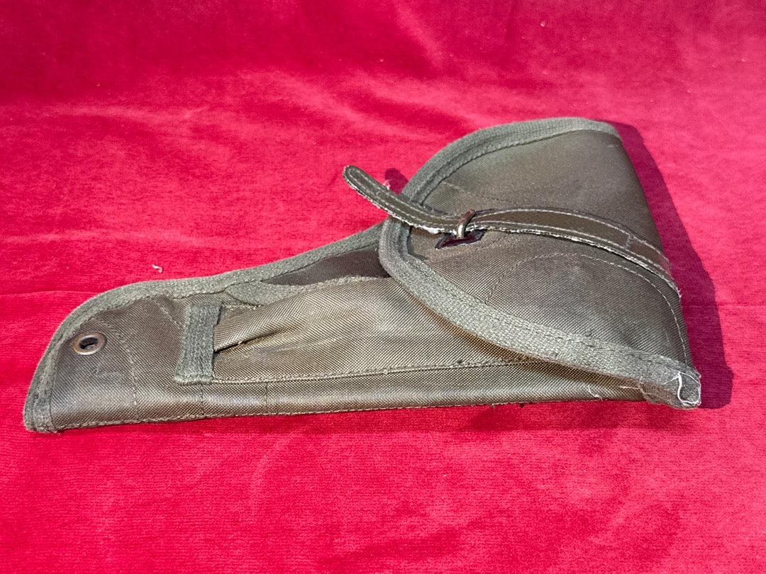 Holster militaire toile kaki Paris 1960
