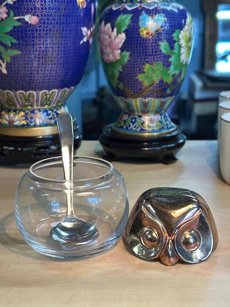 Pot a moutarde Chouette / Hibou