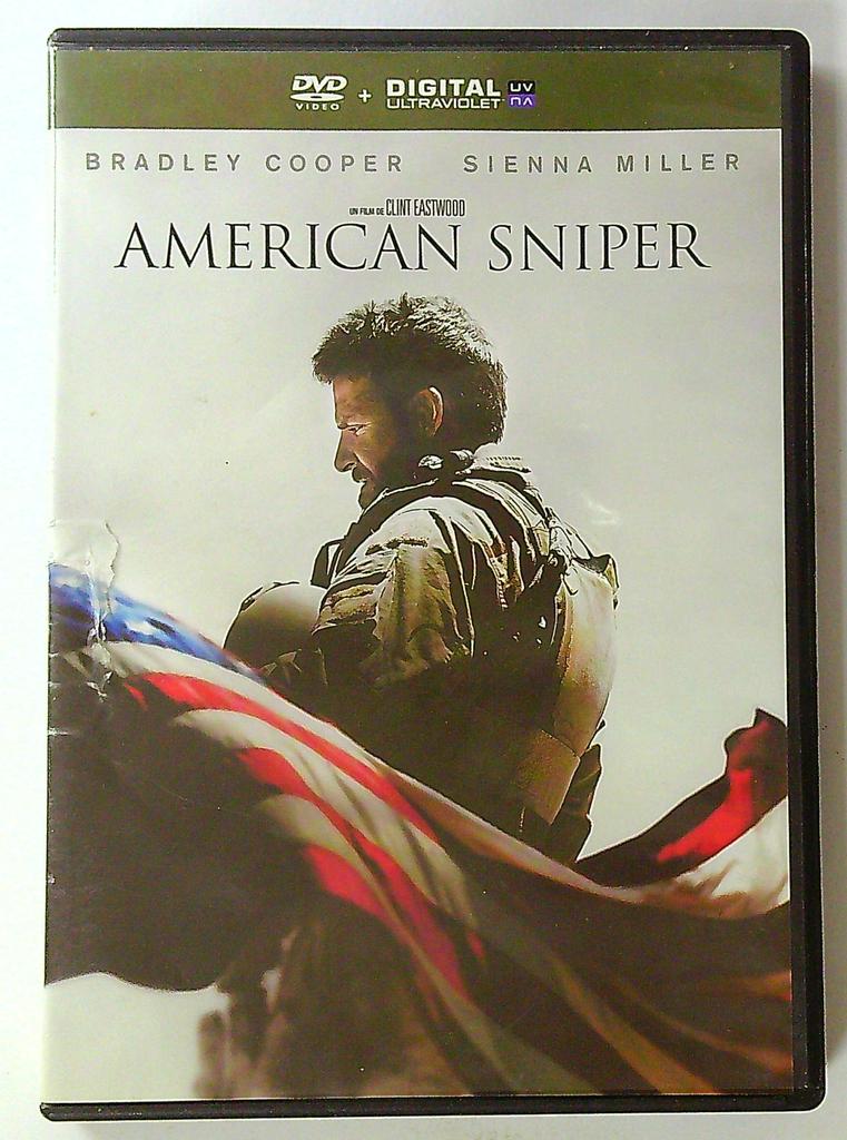 American Sniper Dvd clint Eastwood Bradley Cooper