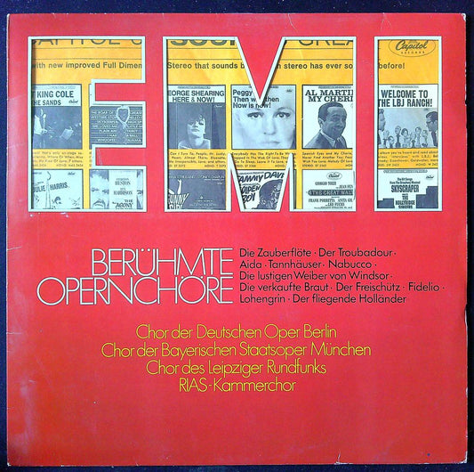 vinyle Berühmte Opernchöre Emi Electrola Classique