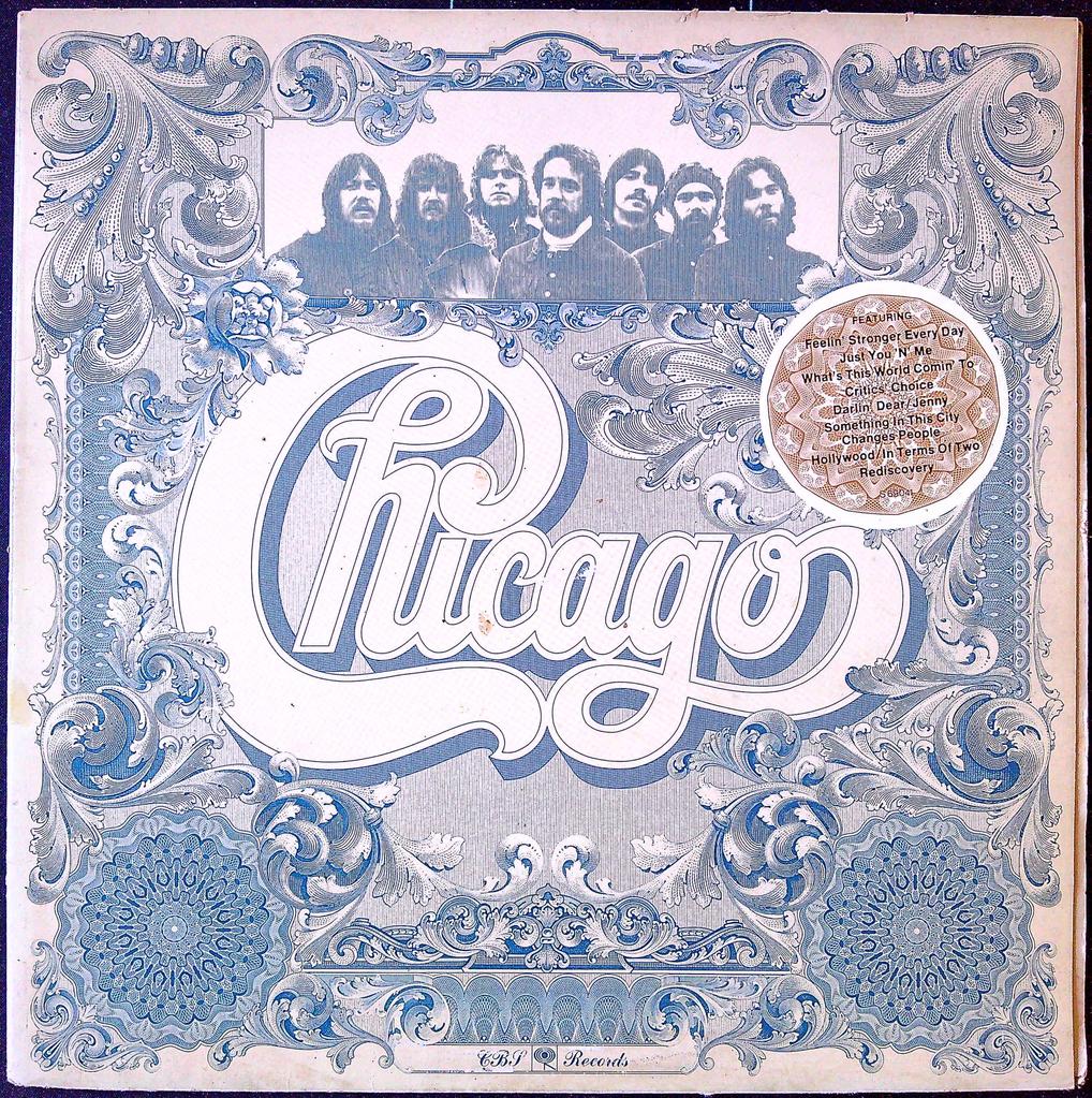 Vinyle Chicago Vi Cbs Records 1973